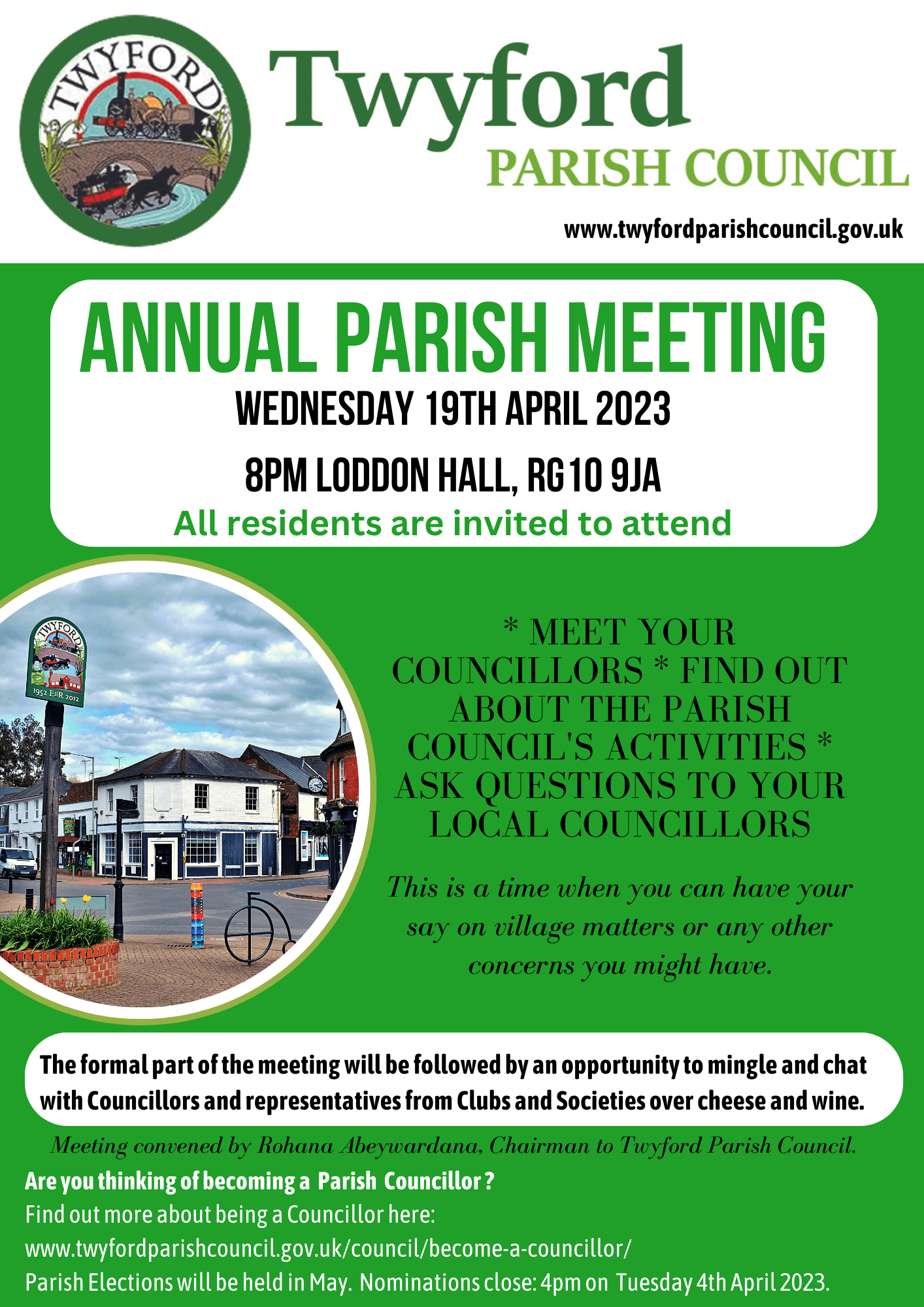 Annual Parish Meeting Agenda